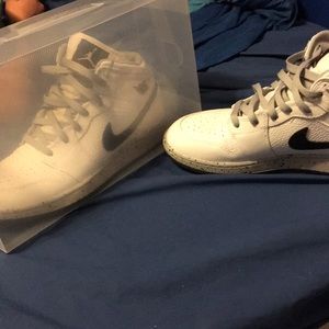 Jordan 1s cement white and black